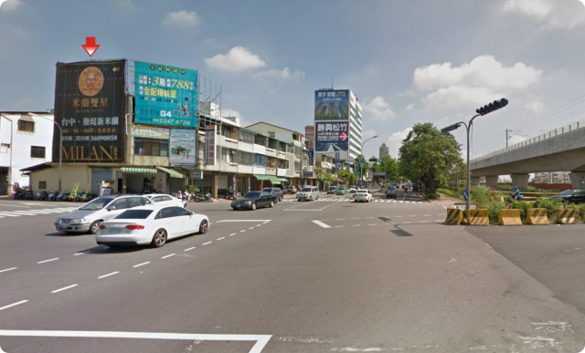 H-0437B-松竹路&北屯路十字路口